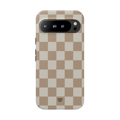 NEUTRAL CHECKERBOARD | Tough Phone Case