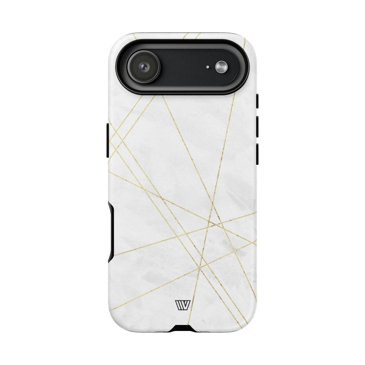 Gold Lines Tough Phone Case – iPhone 17 Air, Matte