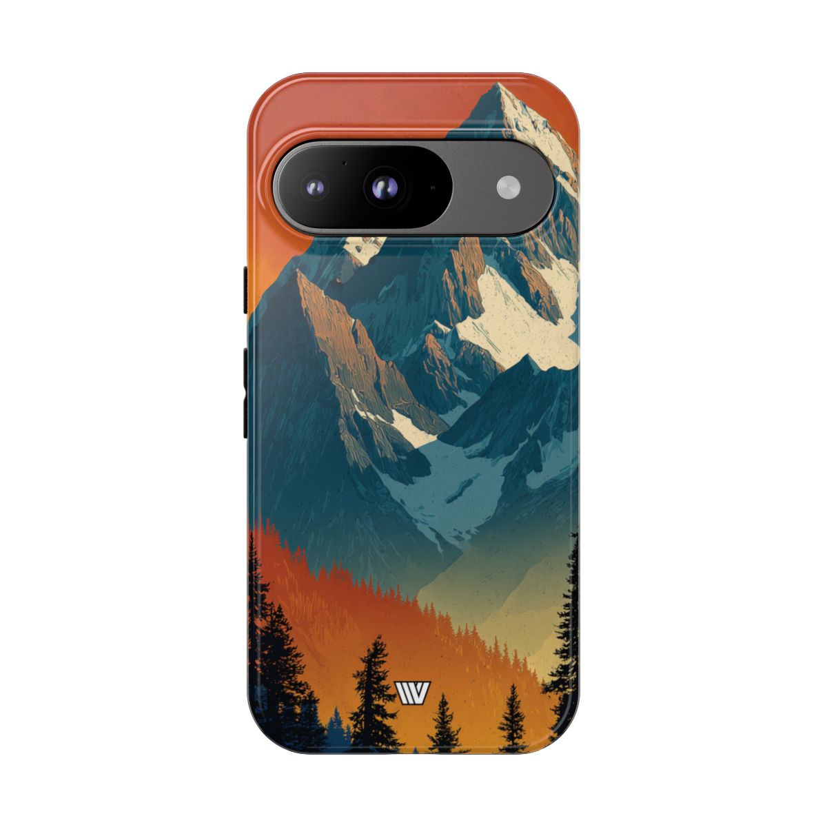 Sunset Summit Tough Phone Case – Google Pixel 9, Glossy