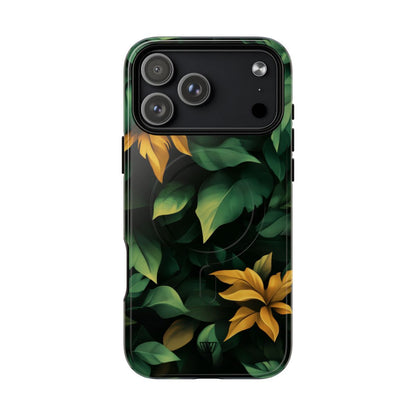 Luxe Leaf MagSafe Tough iPhone Case – iPhone 18 Pro Max, Glossy
