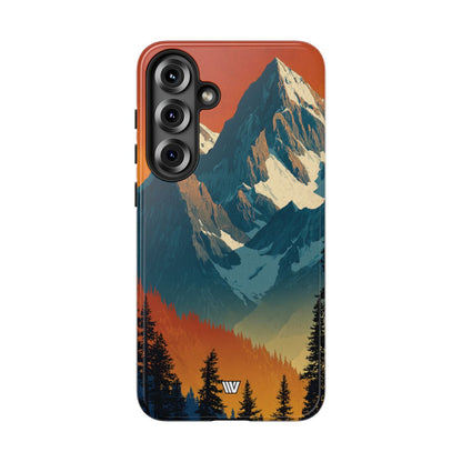 Sunset Summit Tough Phone Case – Samsung Galaxy S25 Plus, Glossy