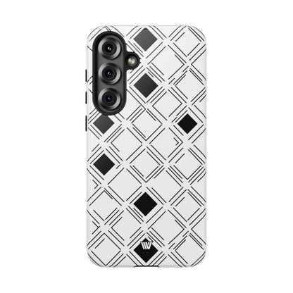 Geometric Focus Tough Phone Case – Samsung Galaxy S25 Plus, Glossy