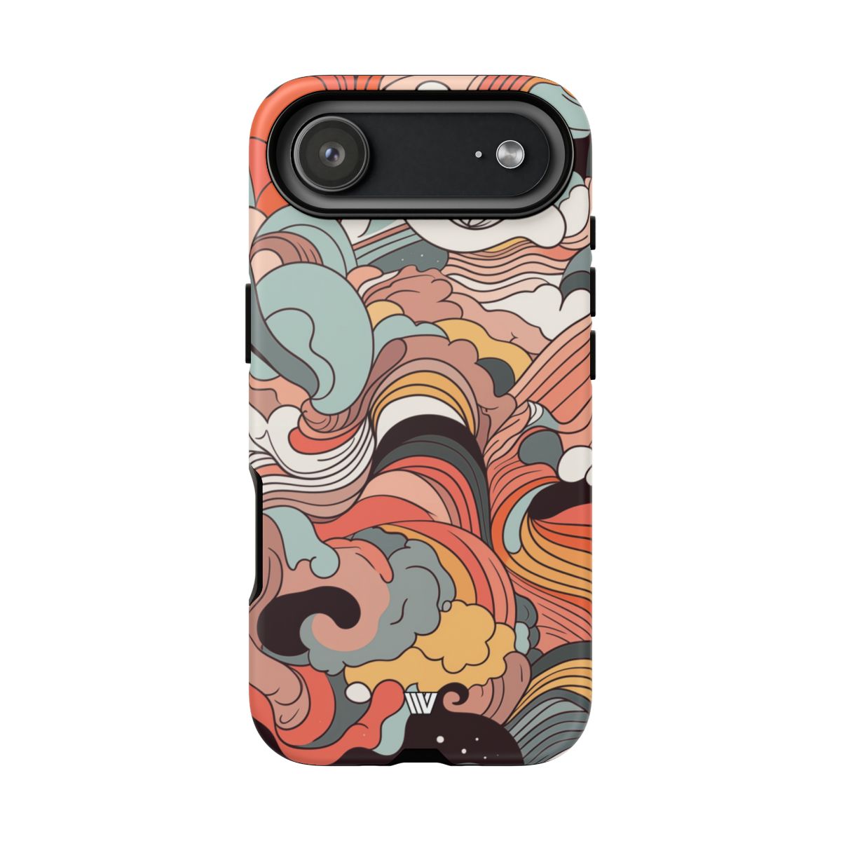 ABSTRACT DOODLE CLOUDS | Tough Phone Case