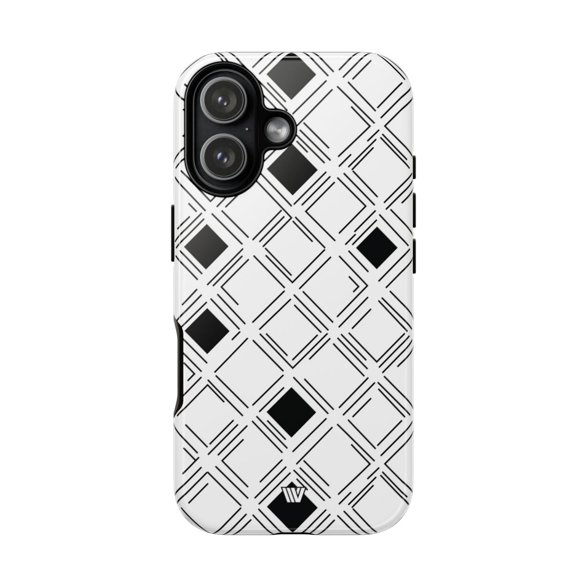 Geometric Focus Tough Phone Case – iPhone 17, Glossy