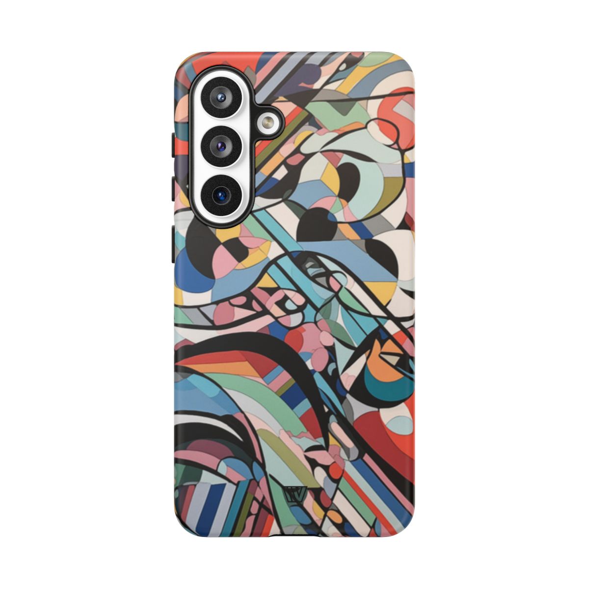 Abstract Mural Tough Phone Case – Samsung Galaxy S26 Plus, Matte