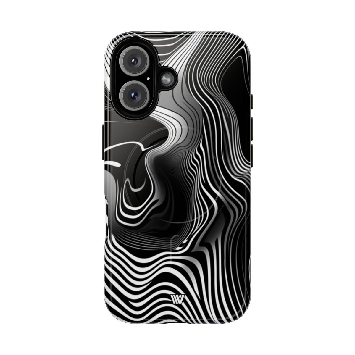 ABSTRACT ZEBRA STRIPES | MagSafe Tough iPhone Case