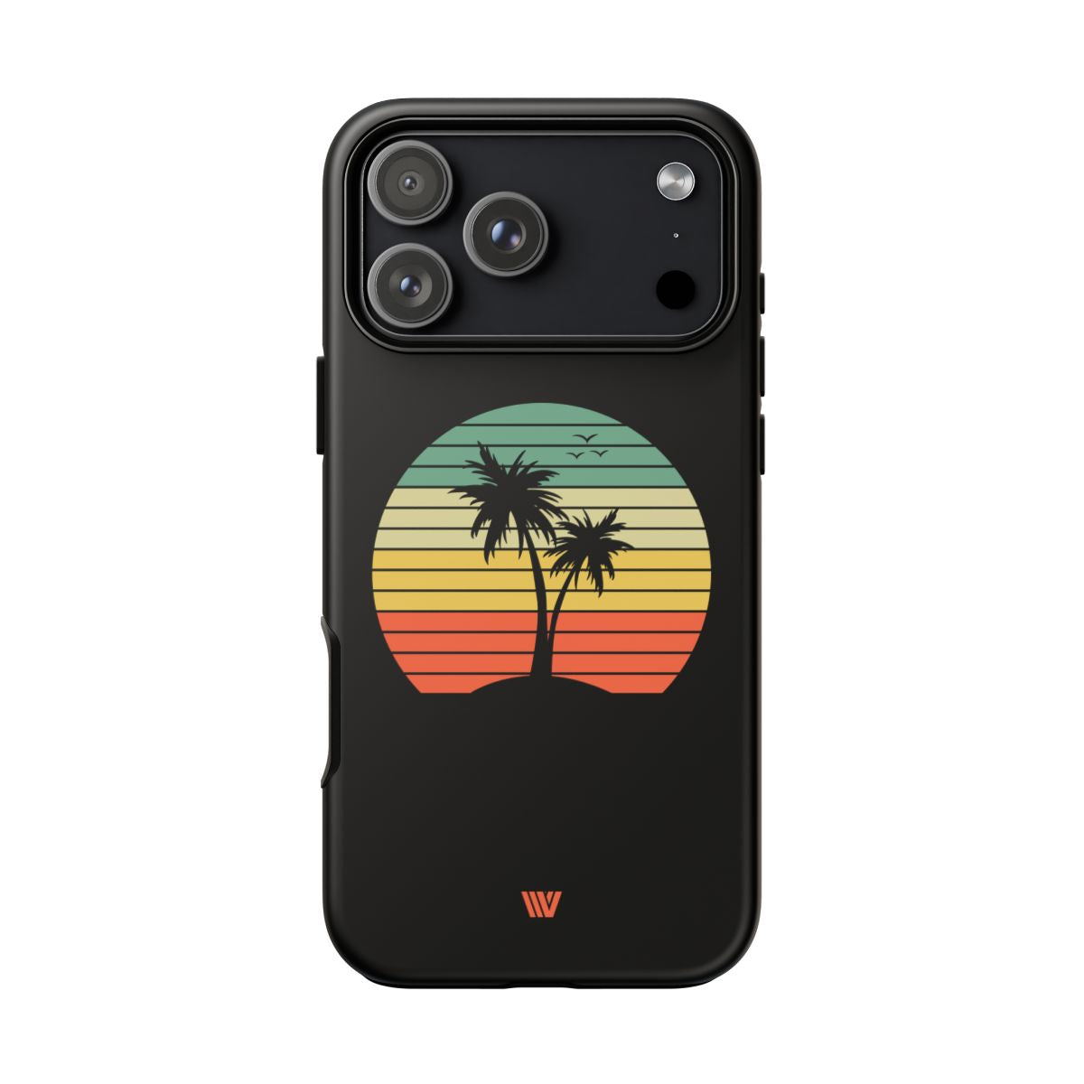 Retro Palms Tough Phone Case – iPhone 18 Pro Max, Matte