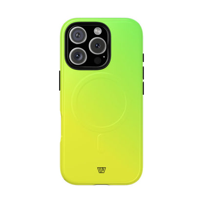 LEMON LIME NEON | MagSafe Tough iPhone Case