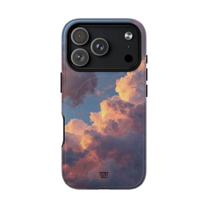 Sunset Clouds MagSafe Tough iPhone Case – iPhone 18 Pro, Glossy