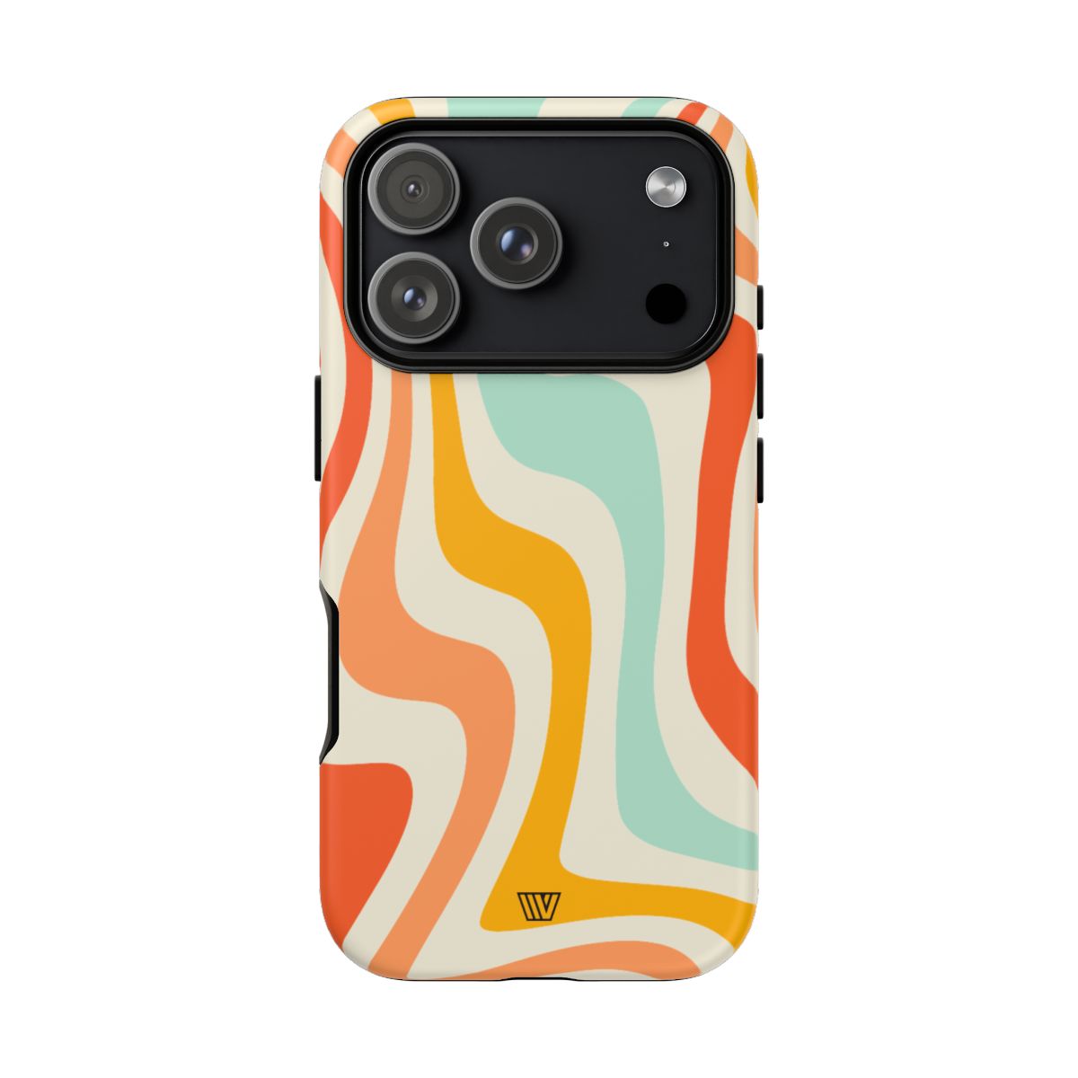 Retro Groovy Swirls Tough Phone Case – iPhone 18 Pro, Matte