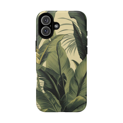 TROPICAL LEAVES | MagSafe Tough iPhone Case
