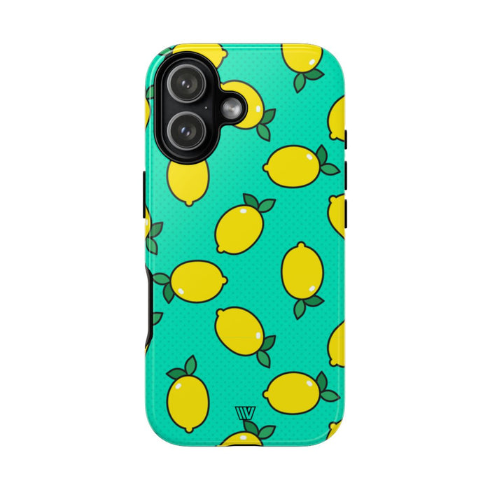 Lemon Zest Tough Phone Case – iPhone 17, Glossy