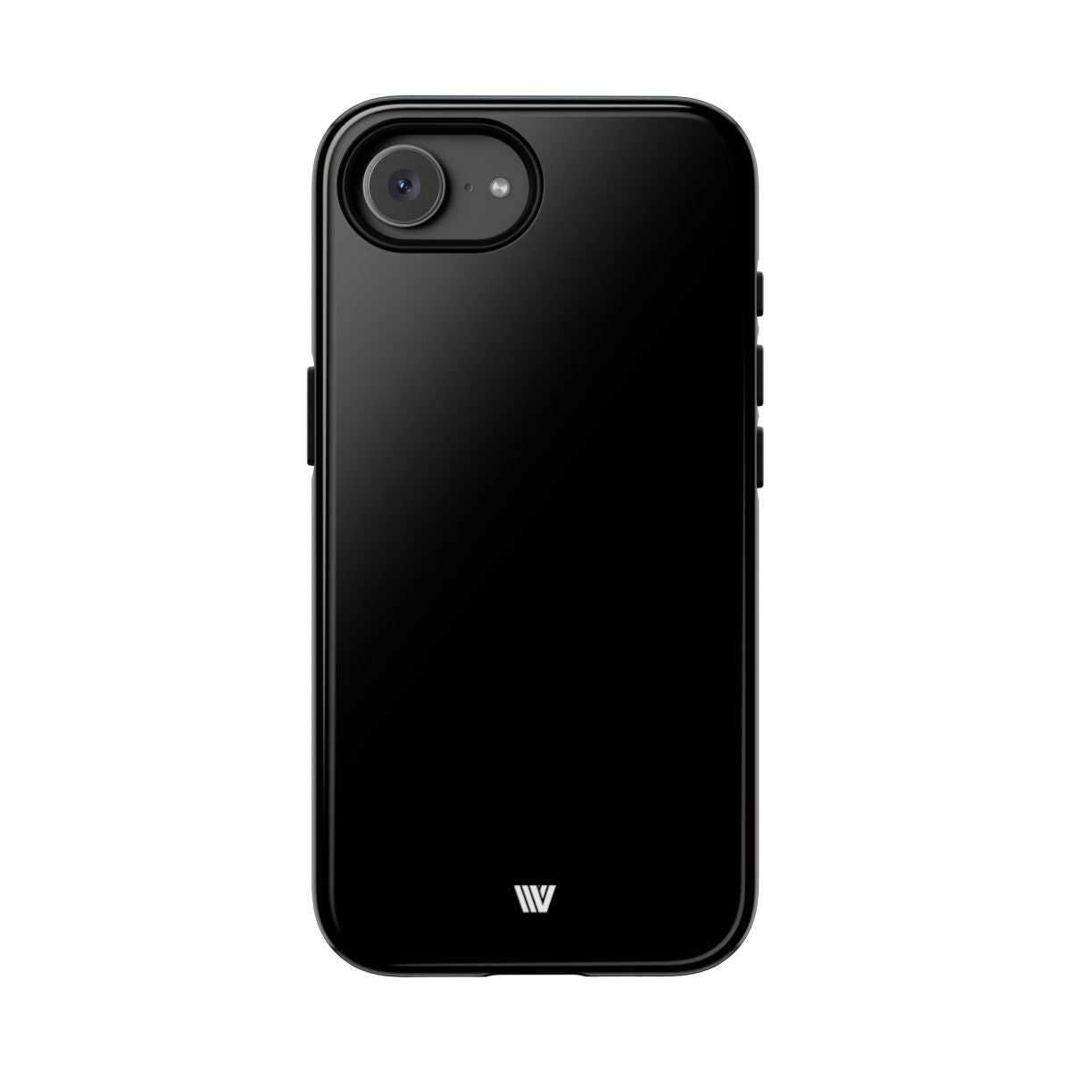Jet Black Tough Phone Case – iPhone 17e, Glossy