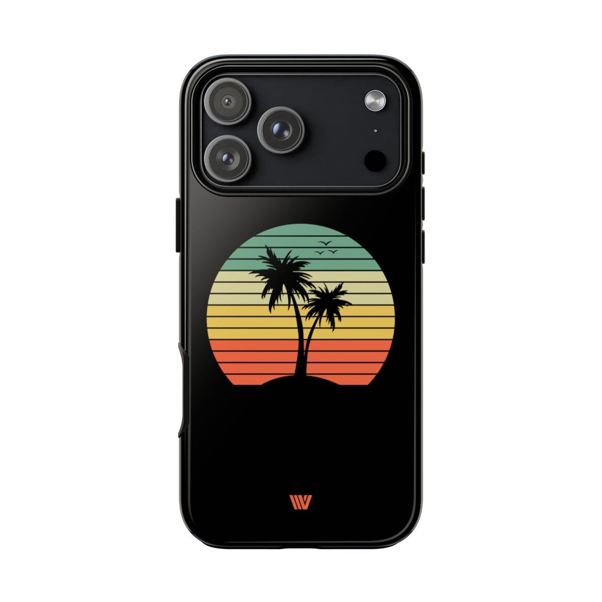 Retro Palms Tough Phone Case – iPhone 18 Pro Max, Glossy