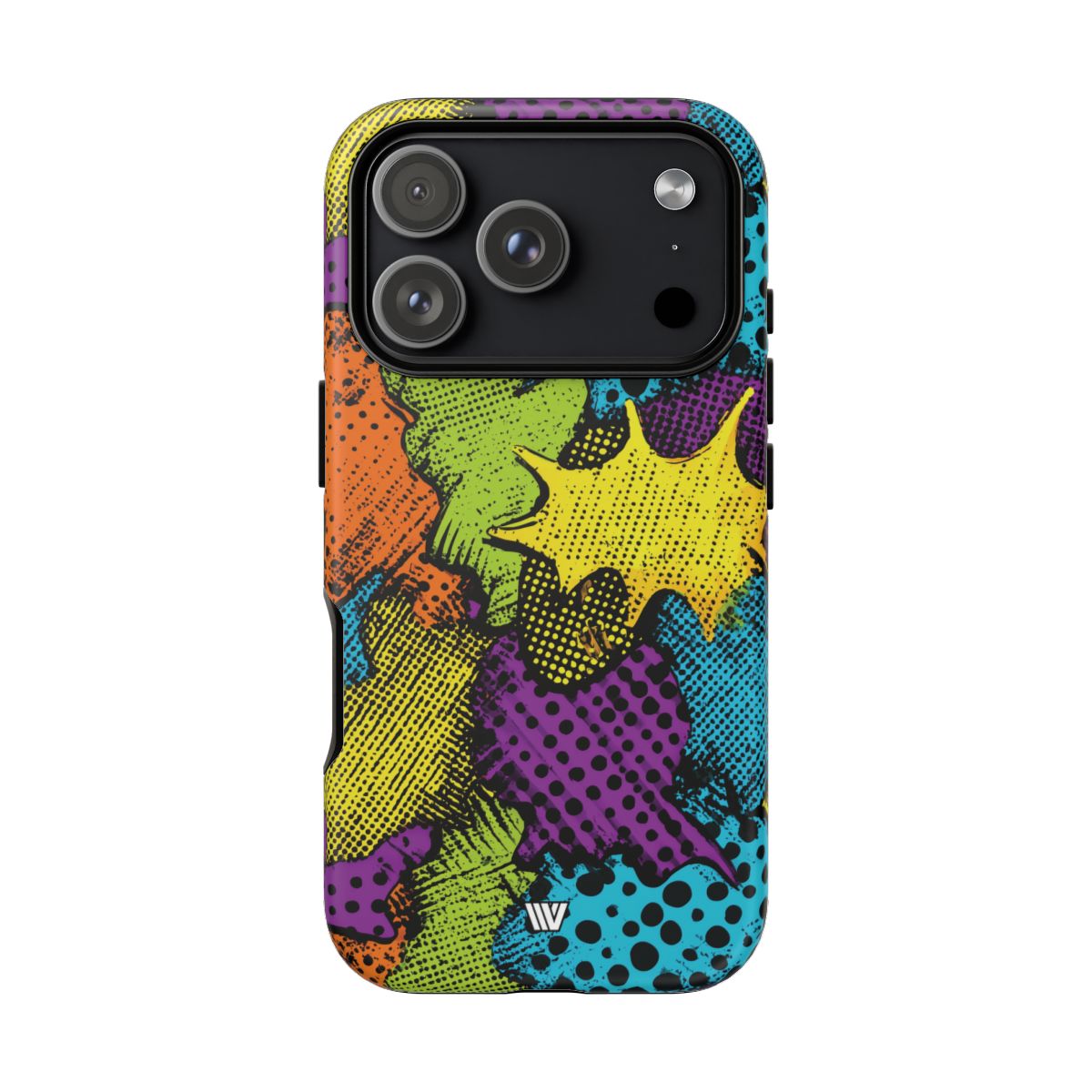 Comic Burst Tough Phone Case – iPhone 17 Pro, Matte
