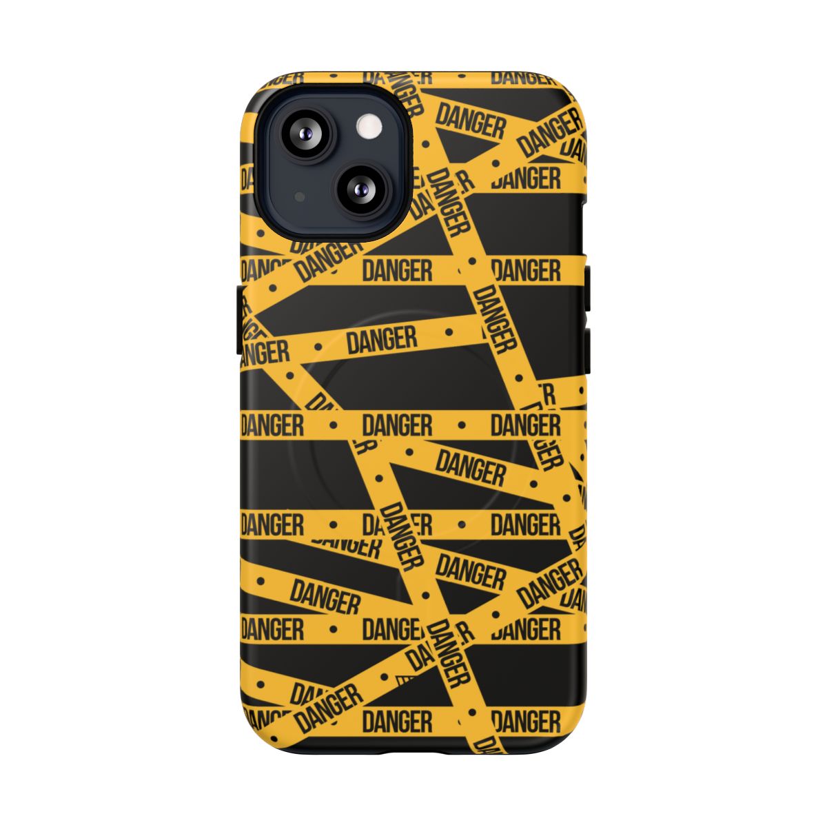 Danger Tape MagSafe Tough iPhone Case – iPhone 13, Matte