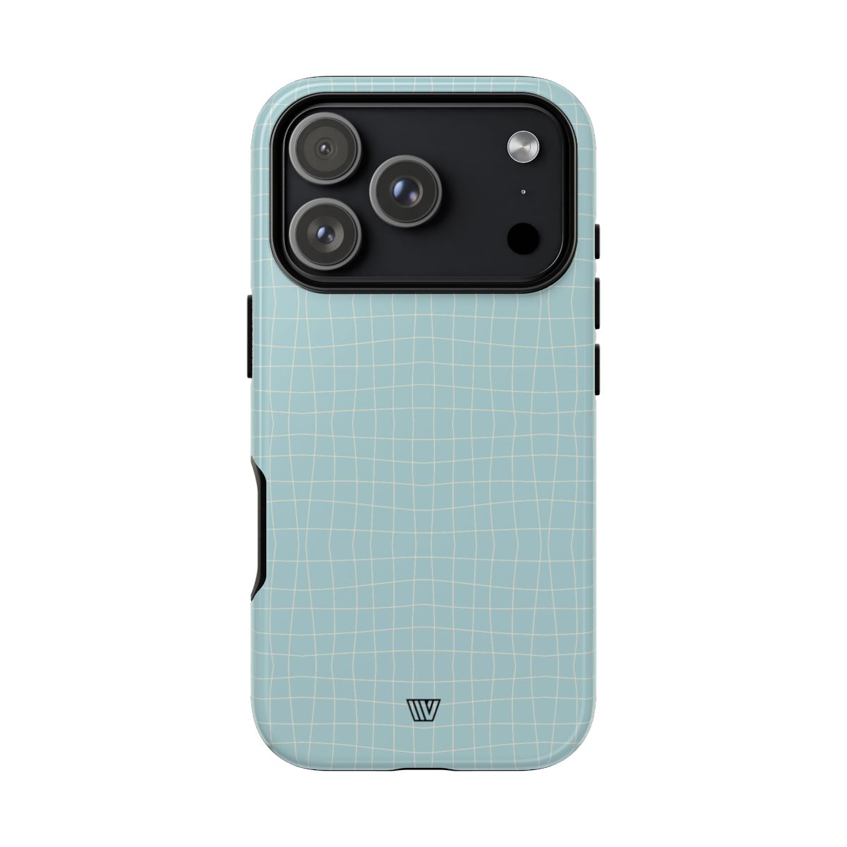 Blue Wicker Tough Phone Case – iPhone 18 Pro, Glossy