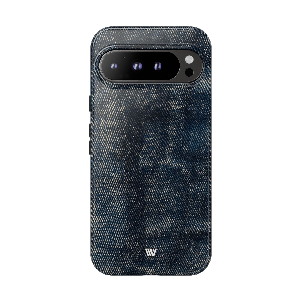 Faded Denim Tough Phone Case – Google Pixel 9 Pro XL, Glossy