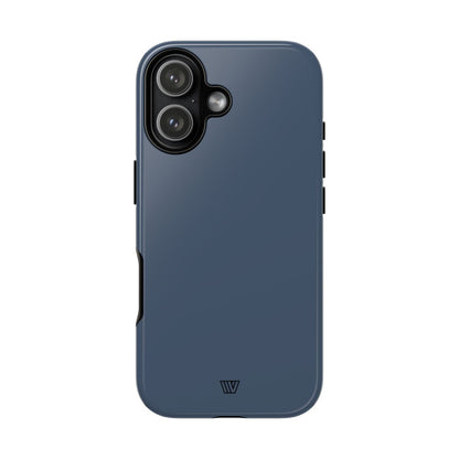 Denim Blue Tough Phone Case – iPhone 17, Glossy