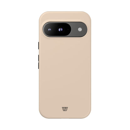 Almond Tough Phone Case – Google Pixel 9, Matte