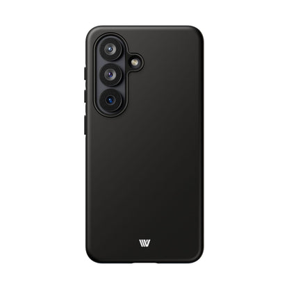 JET BLACK | Tough Phone Case