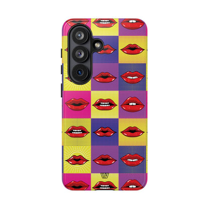 Pop Art Lips Tough Phone Case – Samsung Galaxy S26, Glossy
