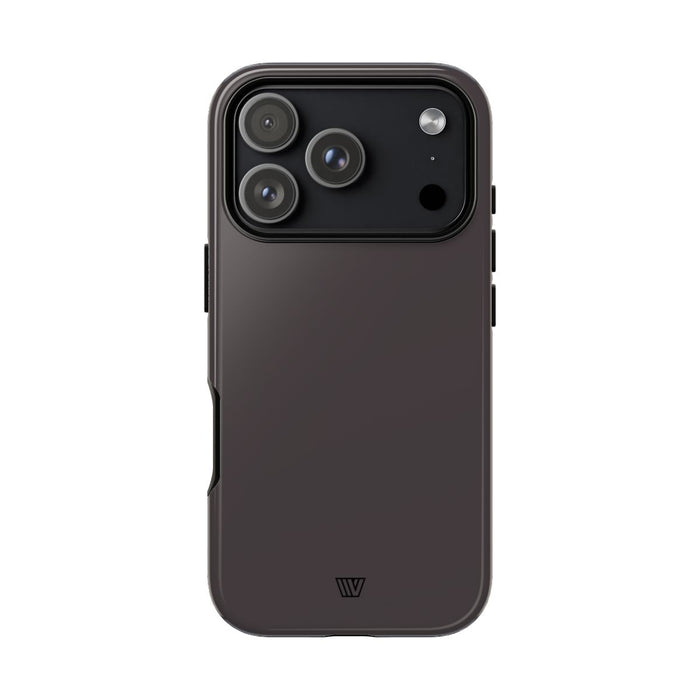 Tundora Grey Tough Phone Case – iPhone 18 Pro, Glossy