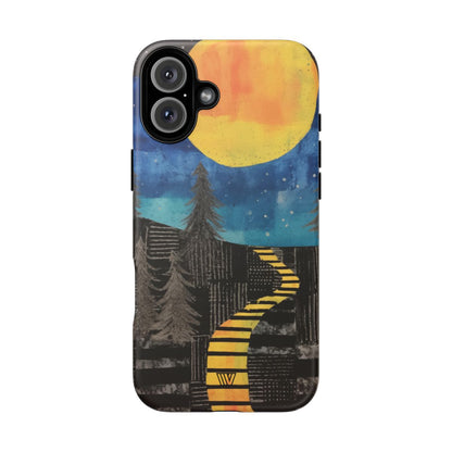 Poetry Book Tough Phone Case – iPhone 16 Plus, Matte