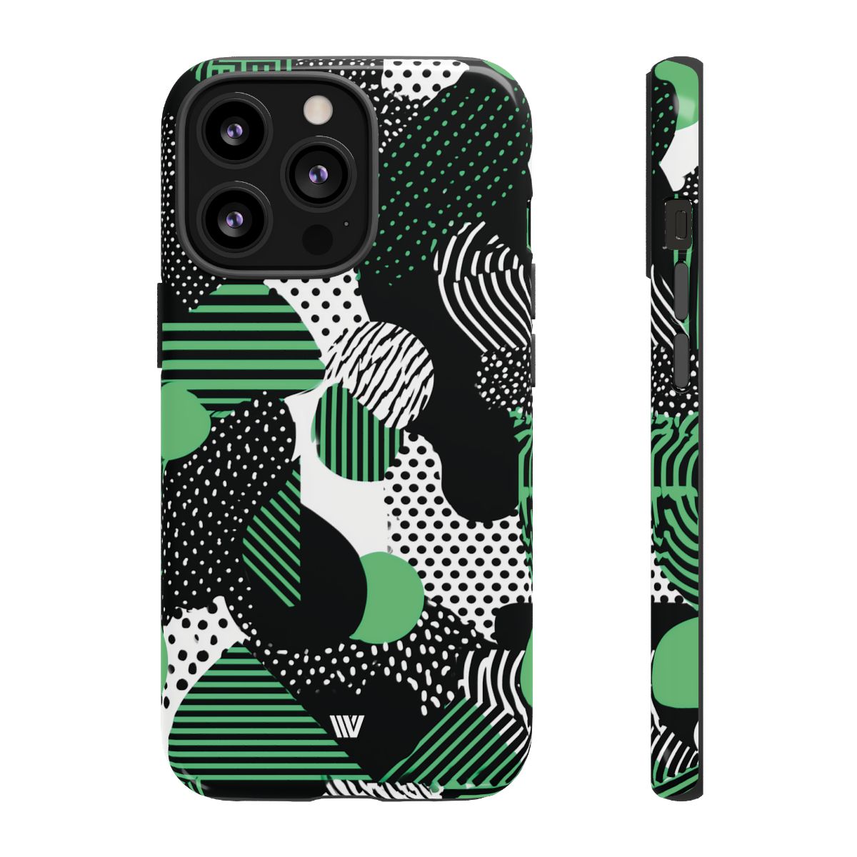 Pattern Clash Tough Phone Case – iPhone 13 Pro, Glossy