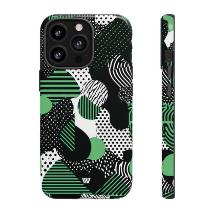 Pattern Clash Tough Phone Case – iPhone 13 Pro, Glossy