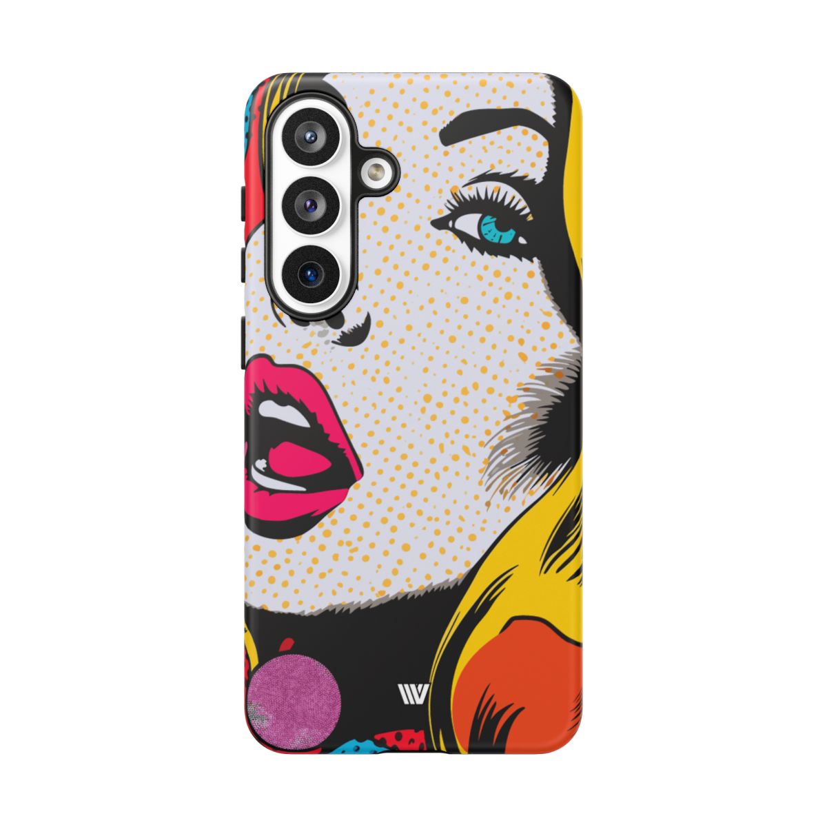 Pop Art Face Tough Phone Case – Samsung Galaxy S26 Plus, Matte