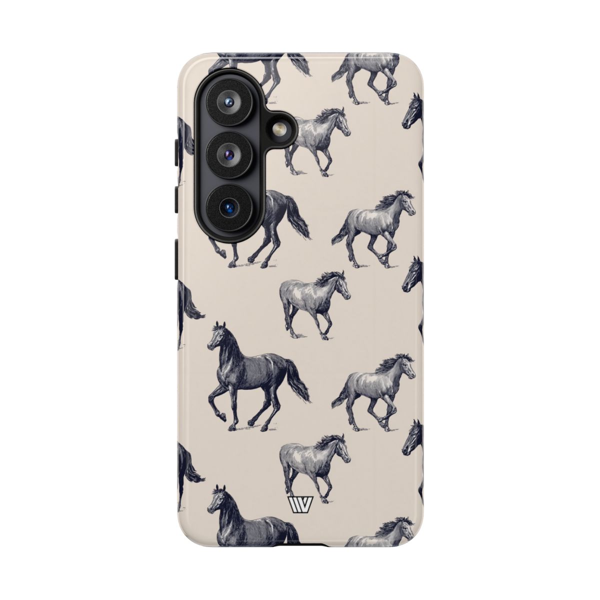 Horse Sketches Tough Phone Case – Samsung Galaxy S26, Glossy
