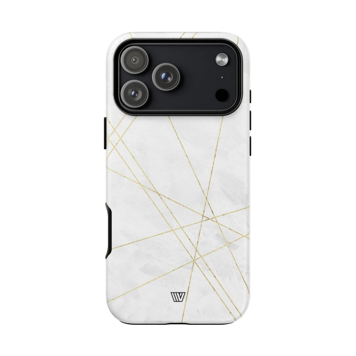 Gold Lines Tough Phone Case – iPhone 18 Pro Max, Matte