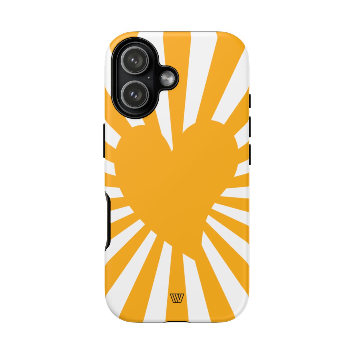 Heart Sun Rays Tough Phone Case – iPhone 17, Matte