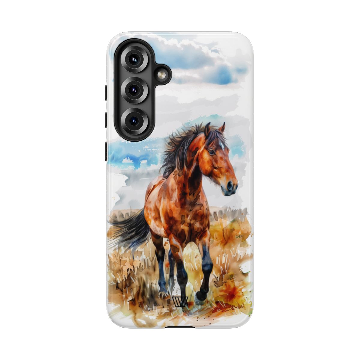 Watercolor Horse Tough Phone Case – Samsung Galaxy S25 Plus, Glossy
