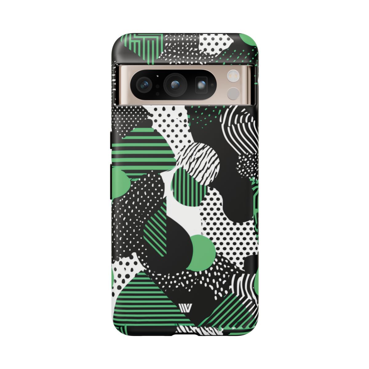 Pattern Clash Tough Phone Case – Google Pixel 8 Pro, Matte