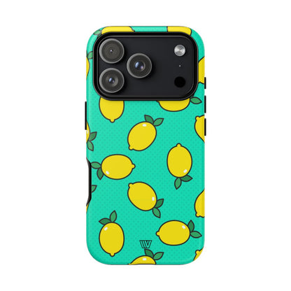 Lemon Zest Tough Phone Case – iPhone 18 Pro, Matte