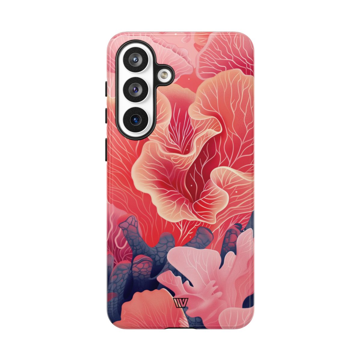 Pink Coral Tough Phone Case – Samsung Galaxy S26 Plus, Glossy