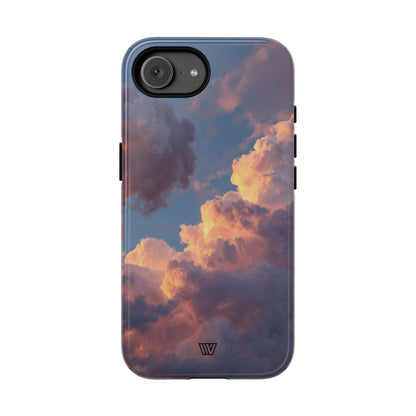 Sunset Clouds Tough Phone Case – iPhone 16e, Glossy