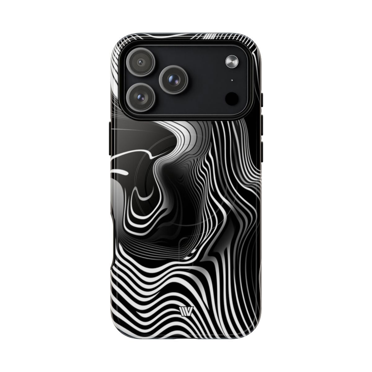 ABSTRACT ZEBRA STRIPES | MagSafe Tough iPhone Case