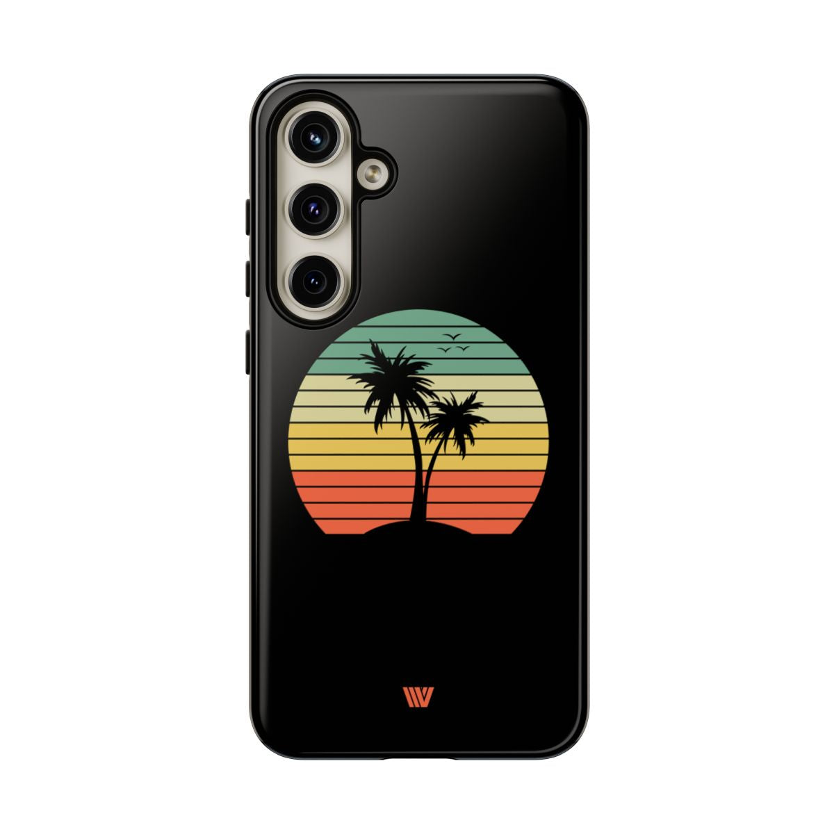 Retro Palms Tough Phone Case – Samsung Galaxy S24 Plus, Glossy