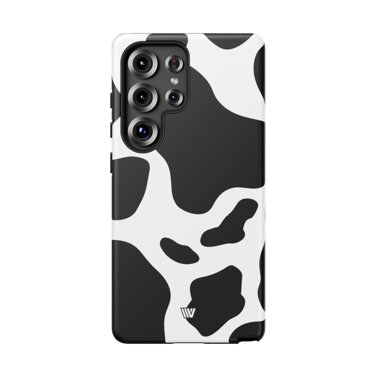 Cow Print Tough Phone Case – Samsung Galaxy S25 Ultra, Matte