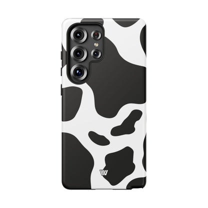 Cow Print Tough Phone Case – Samsung Galaxy S25 Ultra, Matte