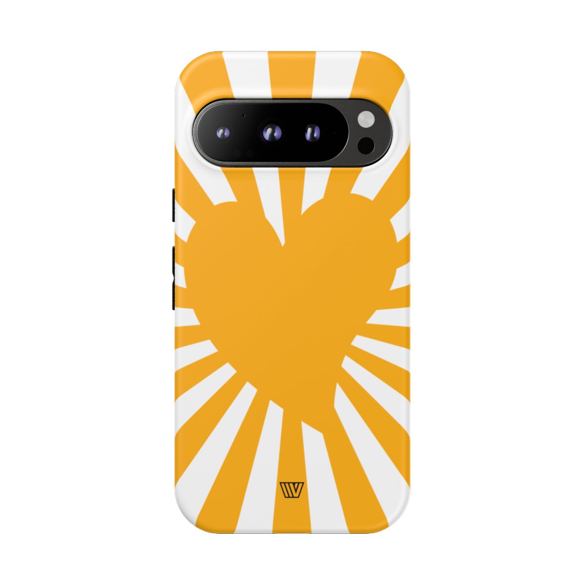 Heart Sun Rays Tough Phone Case – Google Pixel 9 Pro, Matte