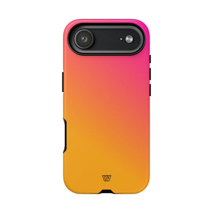 Hot Pink Orange Tough Phone Case – iPhone 17 Air, Matte