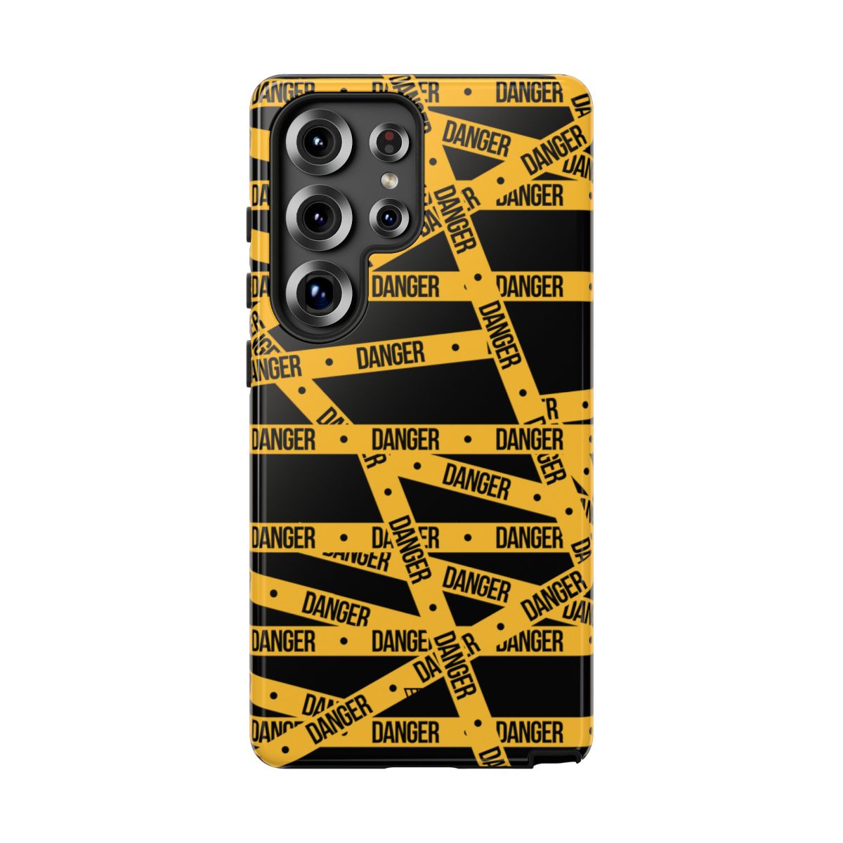 Danger Tape Tough Phone Case – Samsung Galaxy S25 Ultra, Glossy