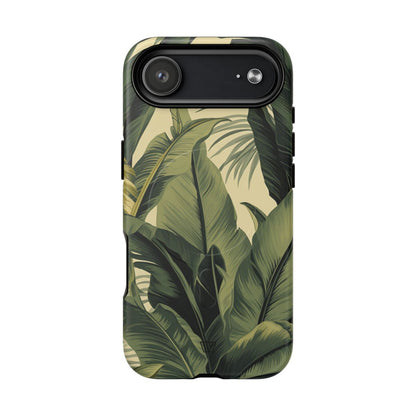 TROPICAL LEAVES | MagSafe Tough iPhone Case