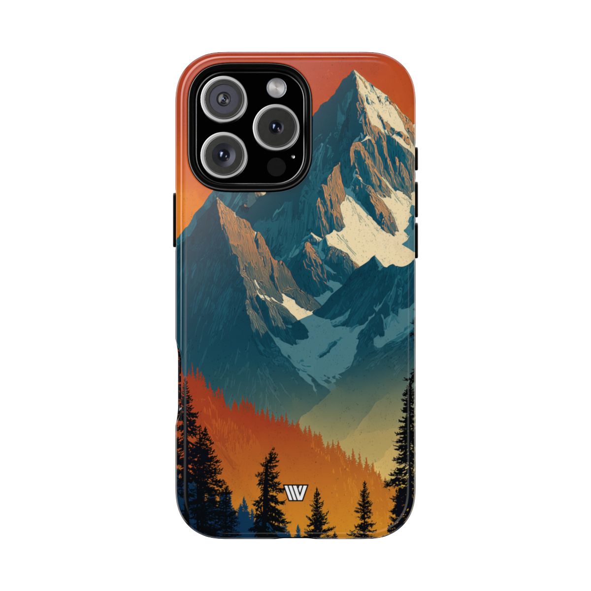Sunset Summit Tough Phone Case – iPhone 16 Pro Max, Glossy