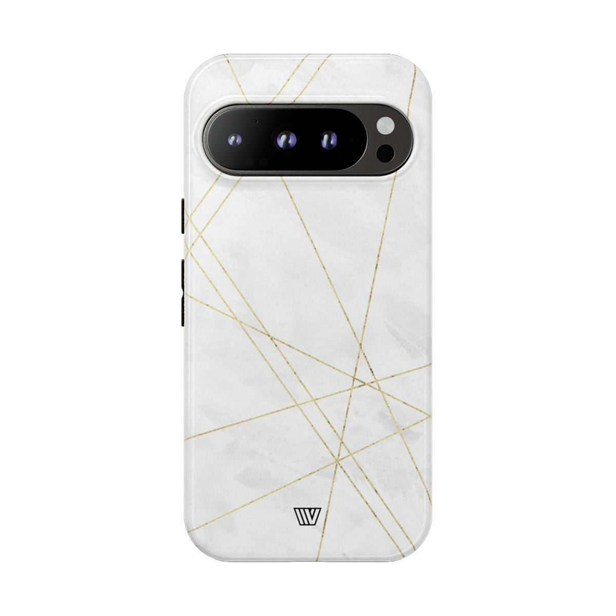 Gold Lines Tough Phone Case – Google Pixel 9 Pro, Glossy