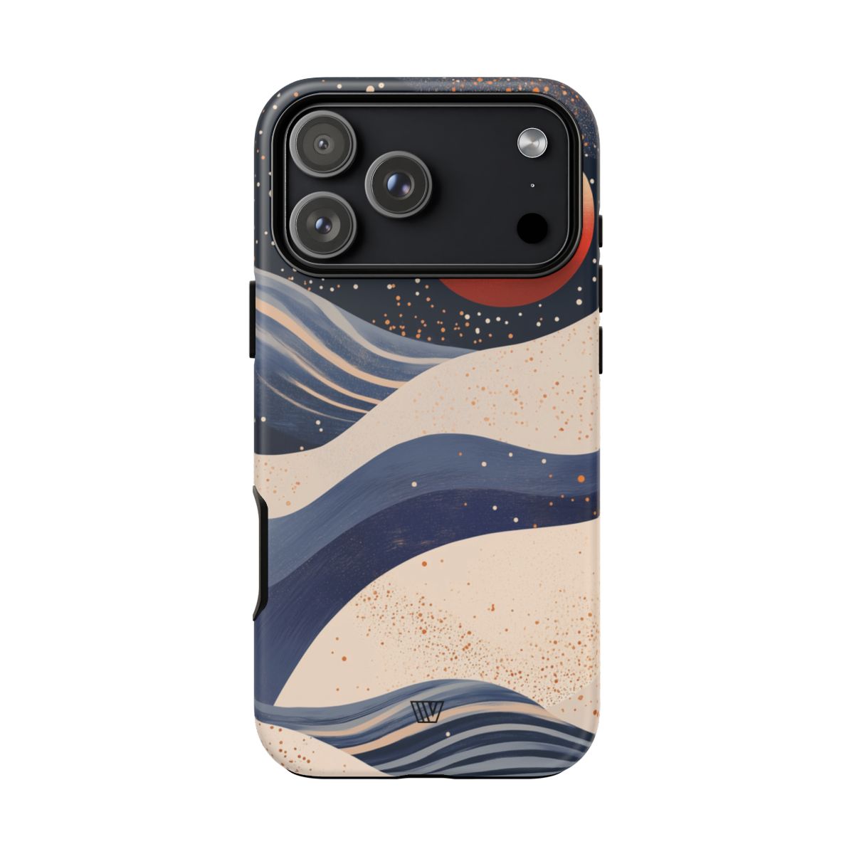 Cosmic Tides Tough Phone Case – iPhone 17 Pro Max, Matte